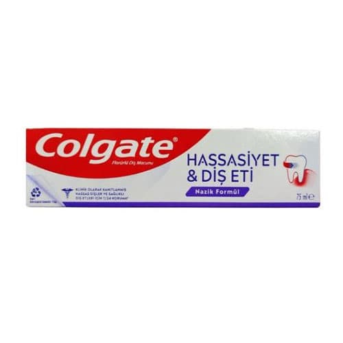 خمیر دندان مخصوص لثه حساس sensitive & gum کلگیت 75 میل