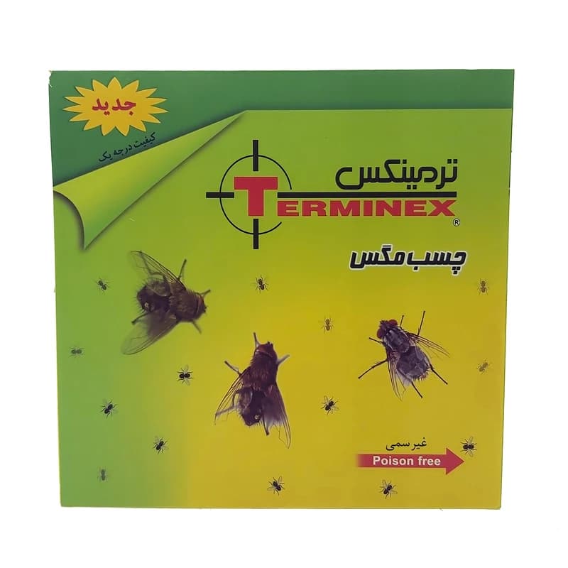 تله چسب مگس کش و پشه کش کارتی مدل ترمینکس (terminex)