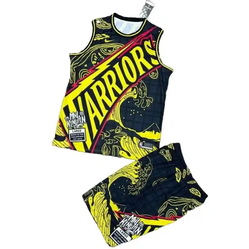ست رکابی و شلوارک طرح WARRIORS