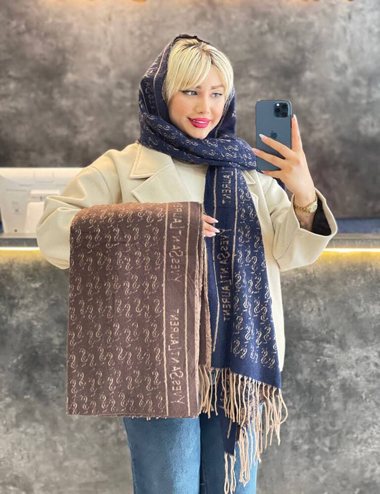 شال موهر بنیسا کد : L412 — تصویر ۴
