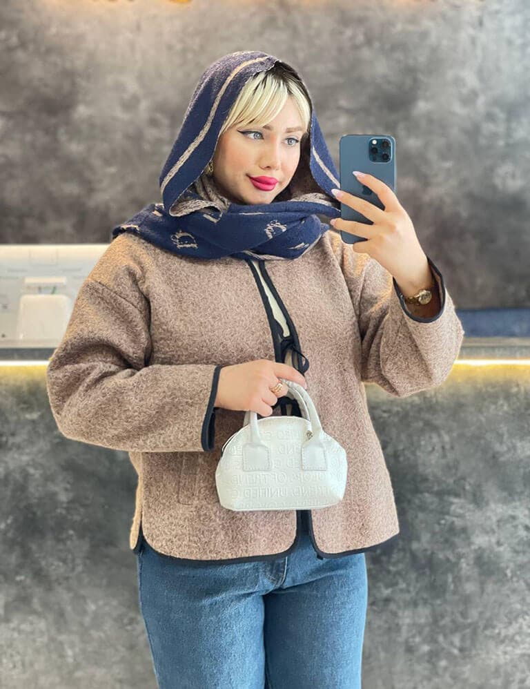 شال موهر الیکا کد : L413 — تصویر ۴