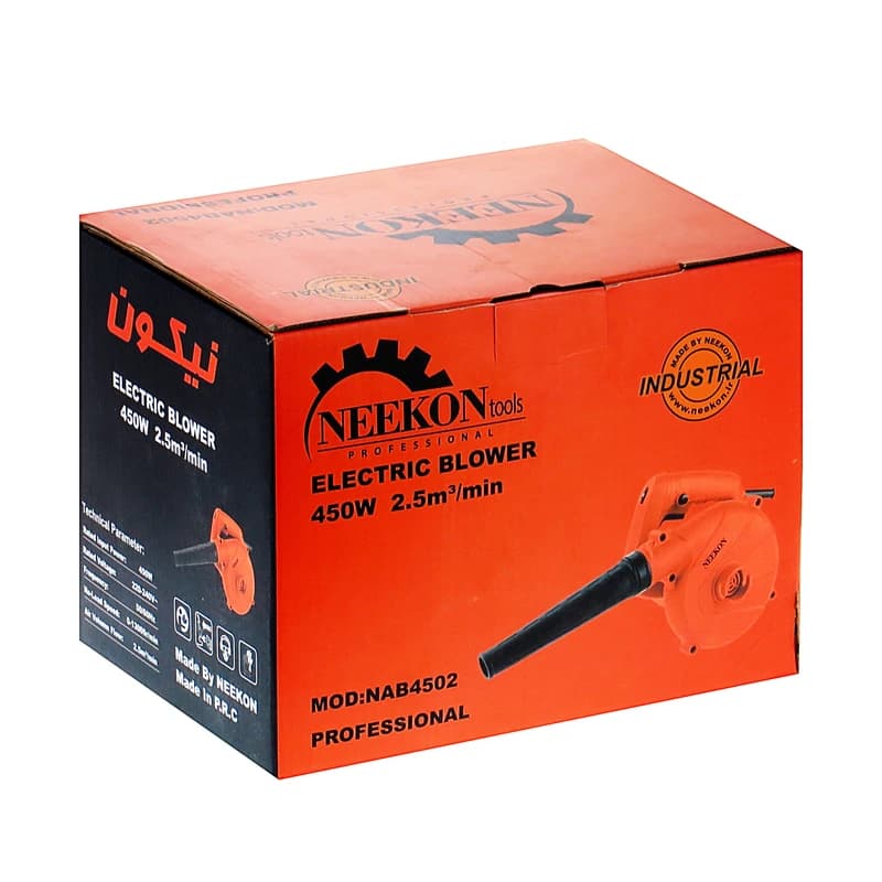 دستگاه دمنده و مکنده نیکون 450 وات دیمردار مدل NAB4502 — تصویر ۵