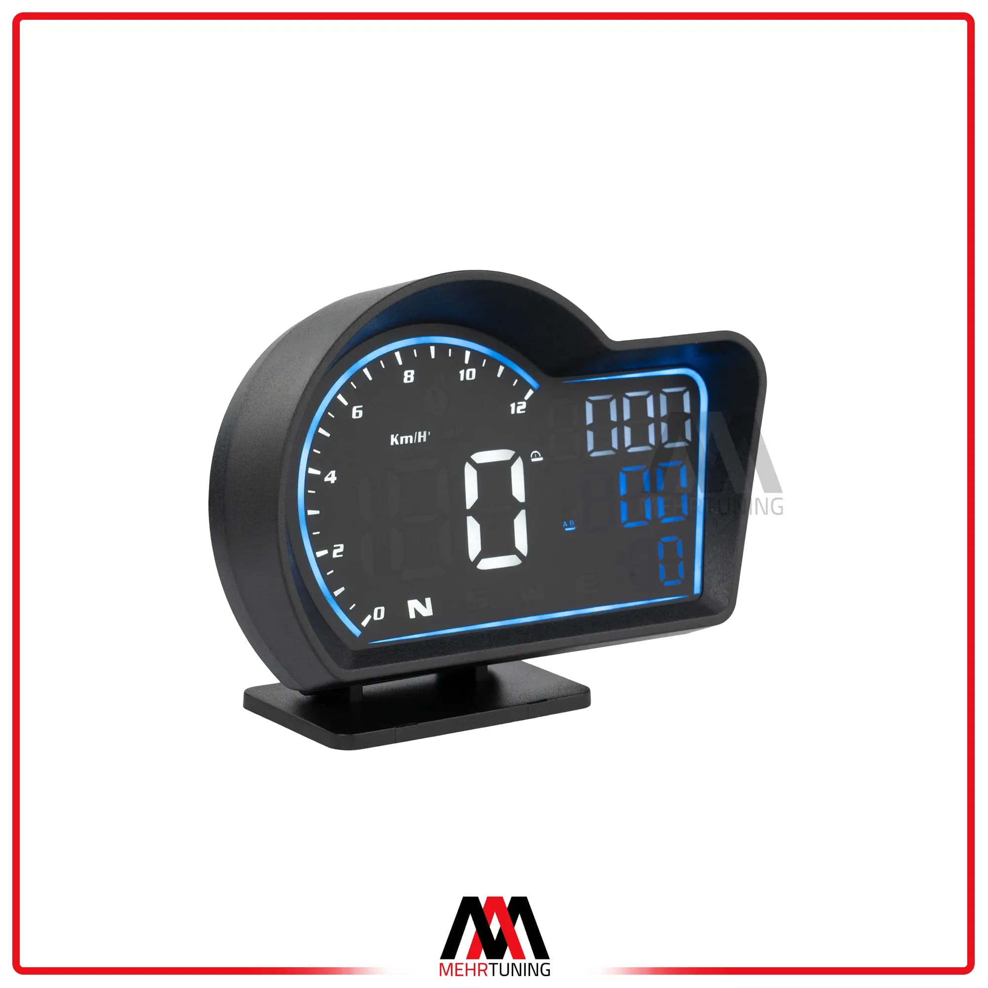نمایشگر سرعت خودرو + GPS مدل HUD G16 وارداتی — تصویر ۳