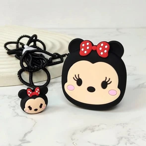 محافظ آداپتور و کابل مشکی Mickey Mouse