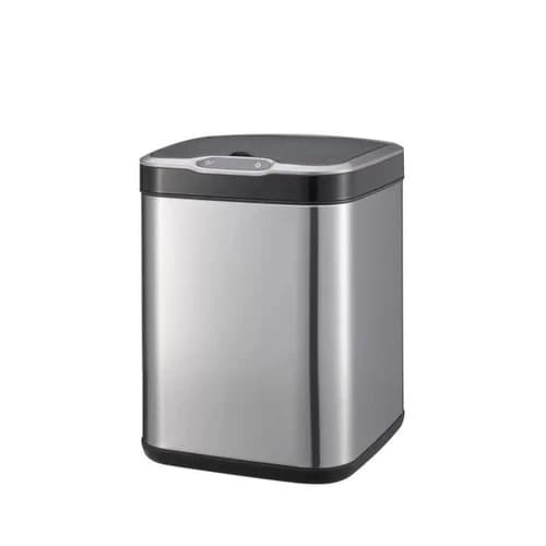 سطل چشمی استیل با سطل داخلی 8 لیتر ترونی terroni کد 6310