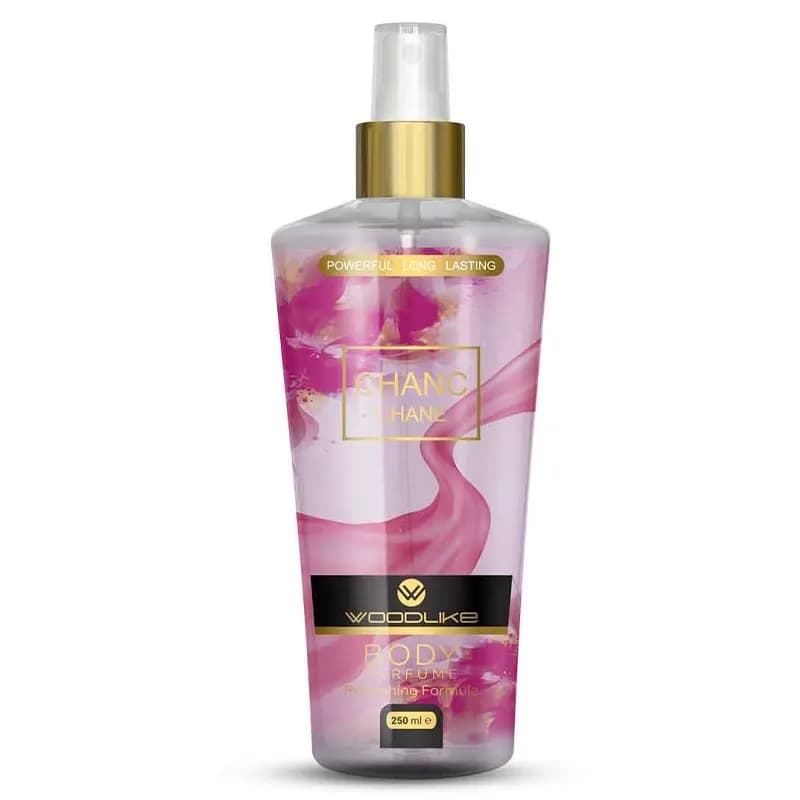 بادی اسپلش وودلایک مدل شنل چنس Body Splash Woodlike Chanc Chane — تصویر ۲