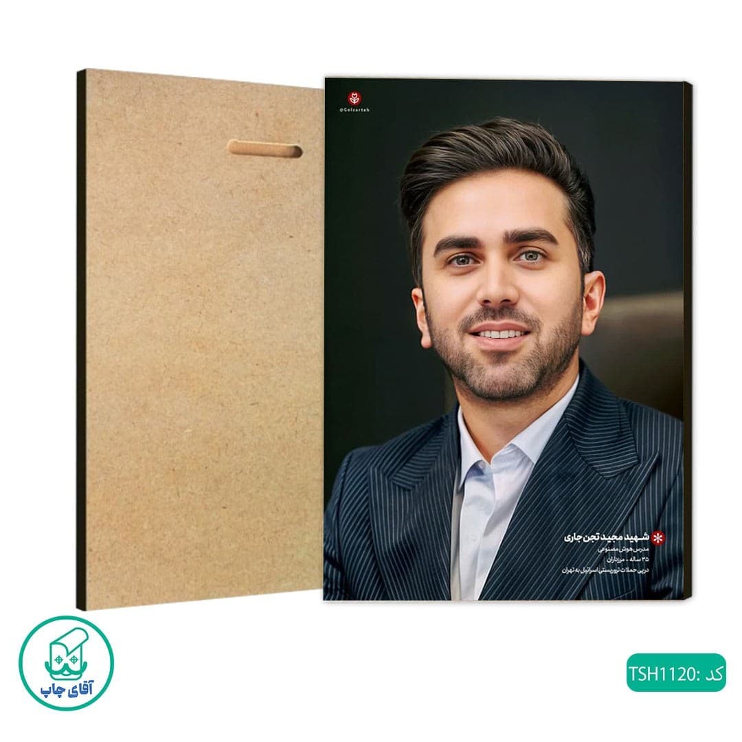شاسی عکس شهید مجید تجن جاری کد TSH1120