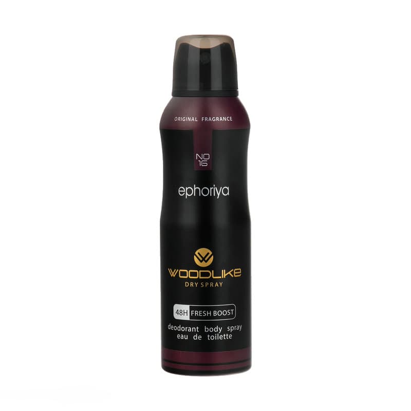 اسپری وودلایک مدل ایفوریا Deodorant Body Spray Woodlike Ephoriya