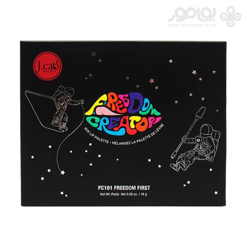پالت رژ لب جی کت FC101 Freedom Creator — تصویر ۵