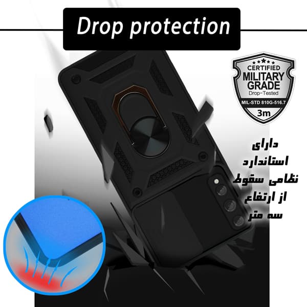 کاور پرشین کینگ مدل KD21 مناسب گوشی هوآوی Y6 Prime 2019 / Y6S / Honnor 8A — تصویر ۳