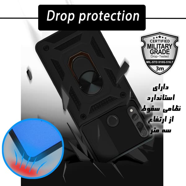 کاور پرشین کینگ مدل KD21 مناسب گوشی هوآوی Y9 Prime 2019 / Honnor 9X — تصویر ۳