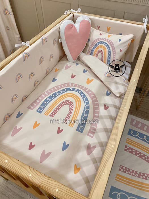 کوسن فانتزی طرح رنگین کمان Rn549 — تصویر ۲