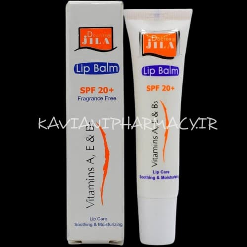 کرم ترک لب ⁺SPF20 دکتر ژیلا ۱۲ گرم سفید — تصویر ۲