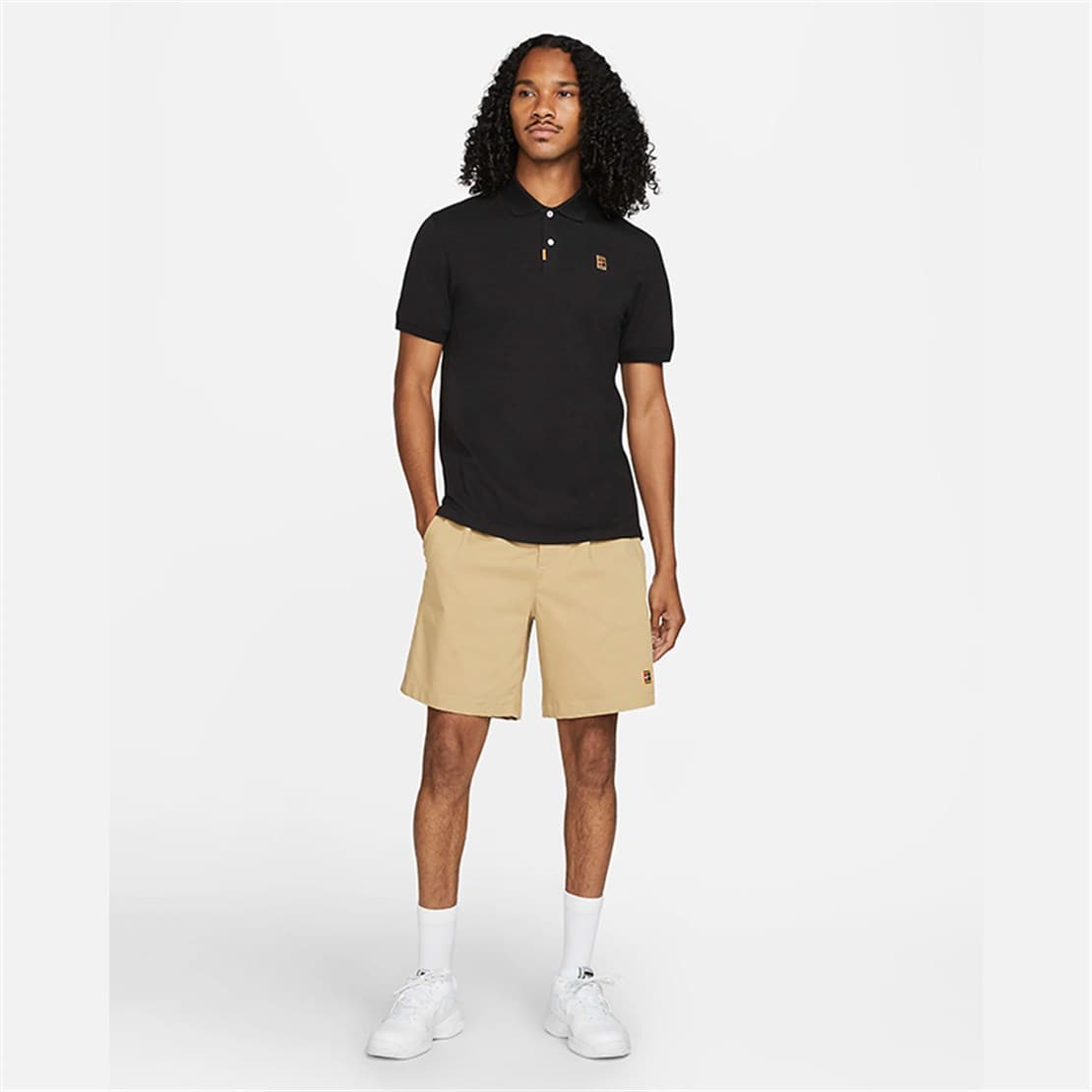 پلوشرت تنیس مردانه نایک Nike Polo- مشکی — تصویر ۳