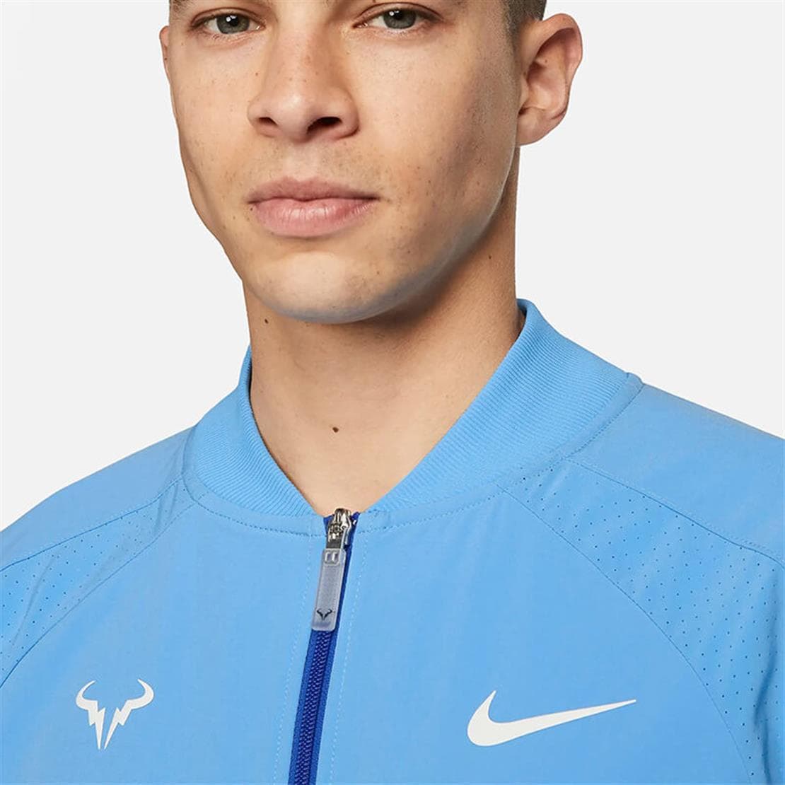 سویشرت تنیس مردانه نایک Nike Dri-FIT Rafa- آبی — تصویر ۴