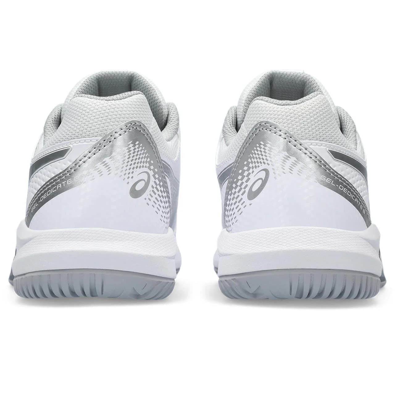 کفش تنیس زنانه اسیکس Asics Gel-Dedicate 8- سفید — تصویر ۶