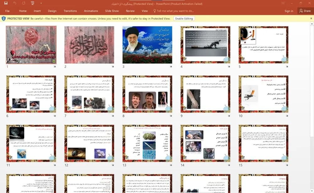 پاورپوینت پیشگیری از اعتیاد – طرح جامع پیشگیری از جرائم و آسیب های اجتماعی