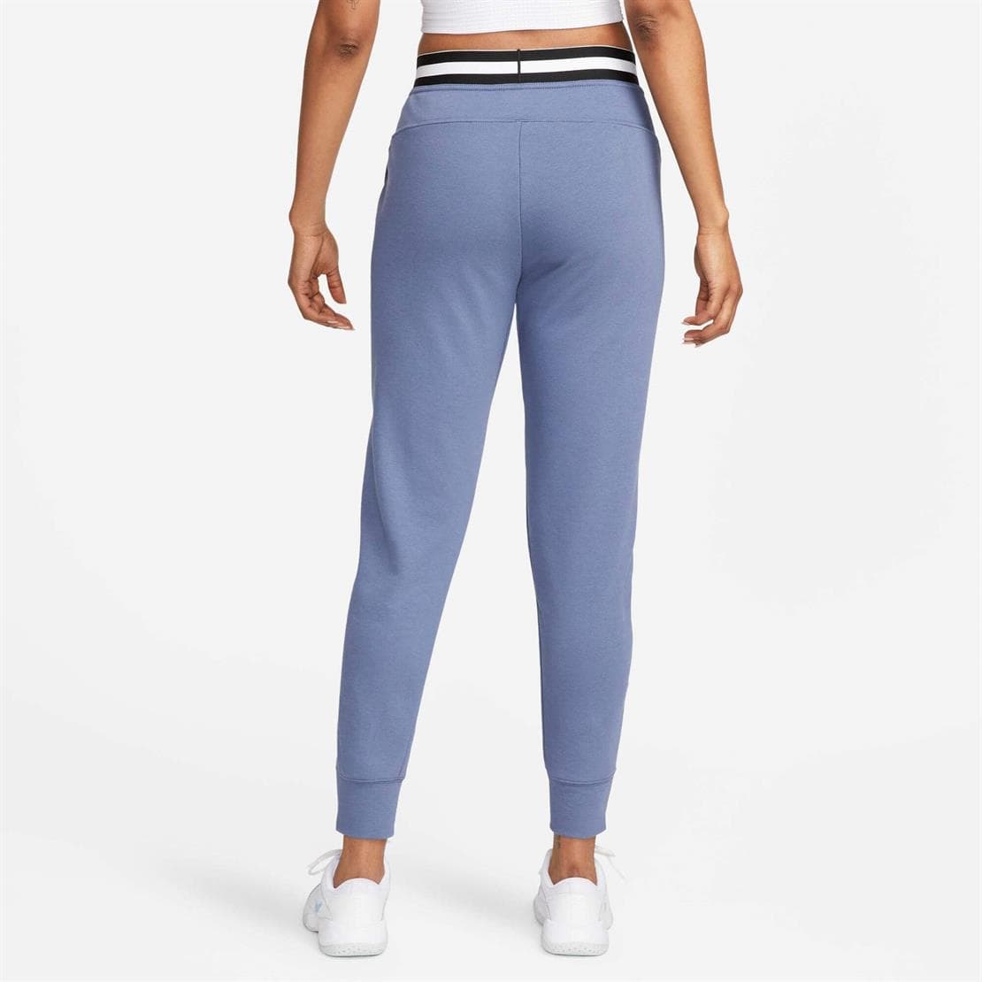 شلوار تنیس زنانه نایک NikeCourt Dri-FIT Heritage French- آبی — تصویر ۲