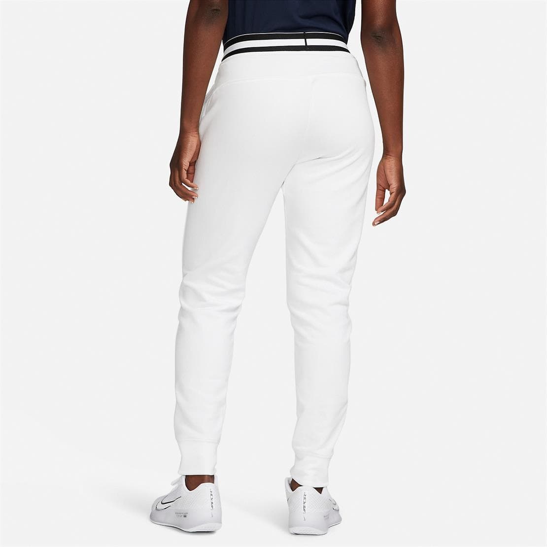شلوار تنیس زنانه نایک NikeCourt Dri-FIT Heritage French- سفید — تصویر ۲