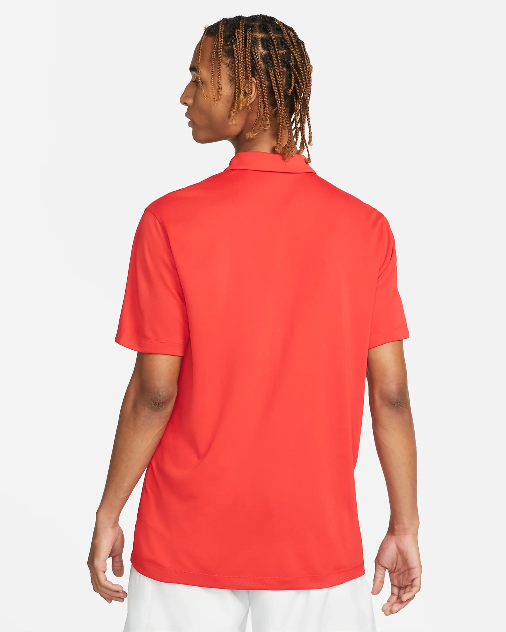 پلوشرت تنیس مردانه نایک NikeCourt Dri-FIT- قرمز — تصویر ۲