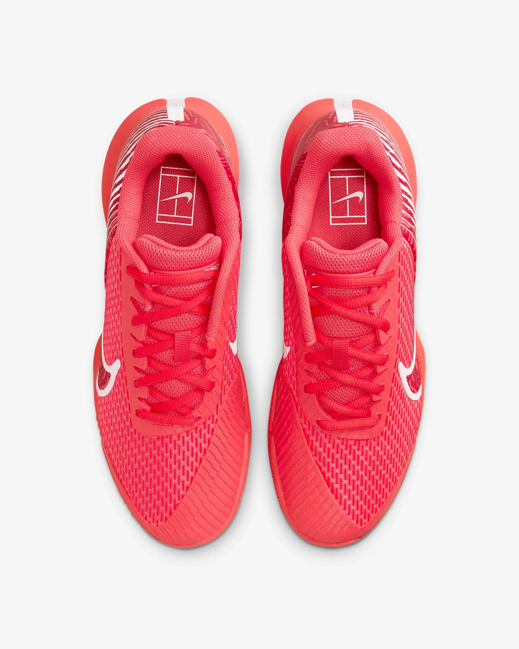 کفش تنیس مردانه نایک NikeCourt Air Zoom Vapor Pro 2 Clay – قرمز — تصویر ۴