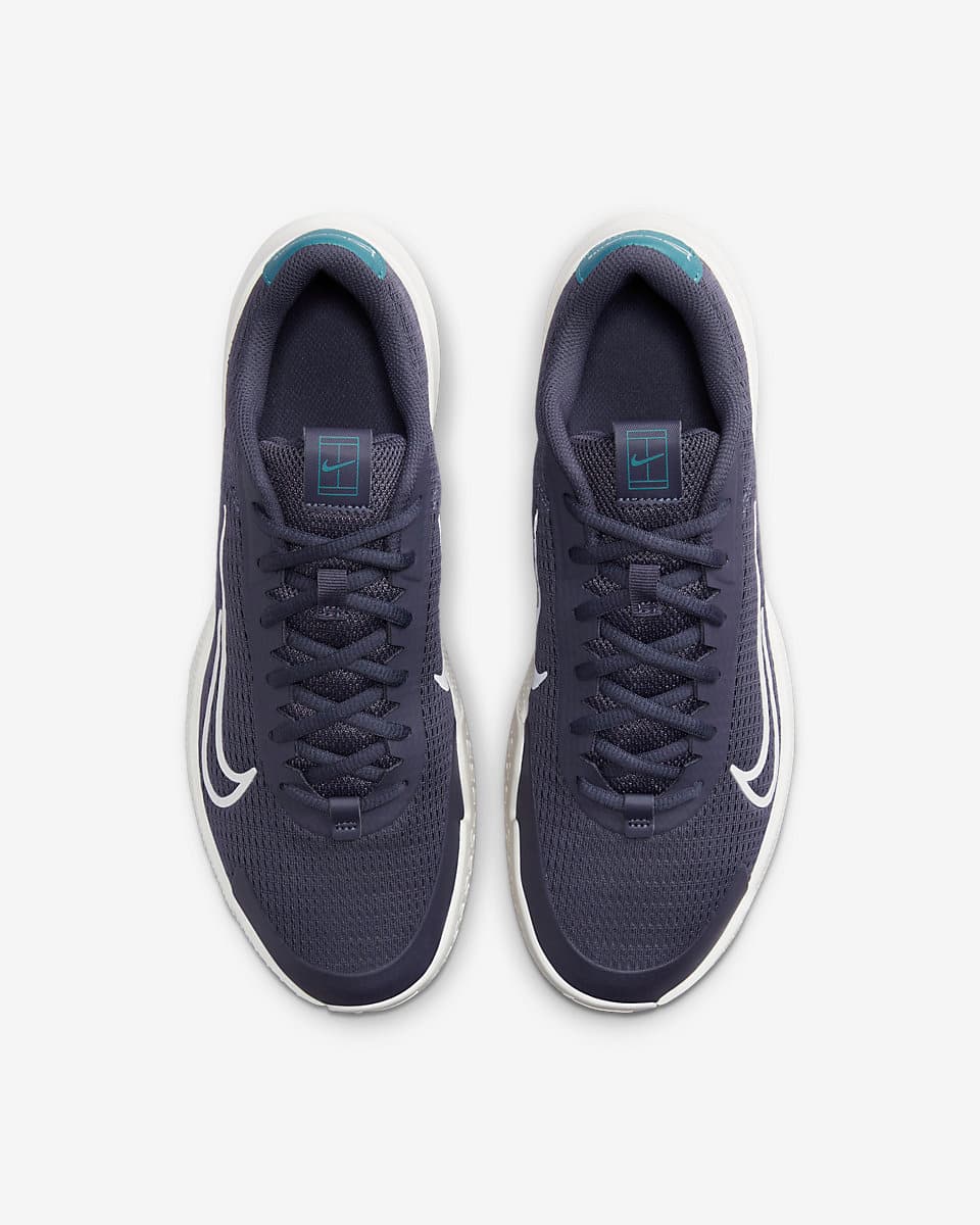 کفش تنیس مردانه نایک NikeCourt Vapor Lite 2– سرمه ای — تصویر ۴