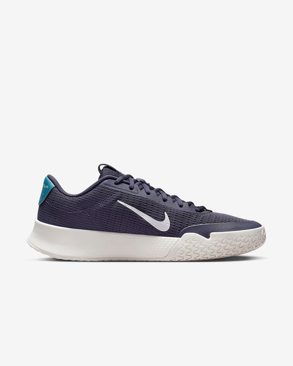 کفش تنیس مردانه نایک NikeCourt Vapor Lite 2– سرمه ای — تصویر ۲