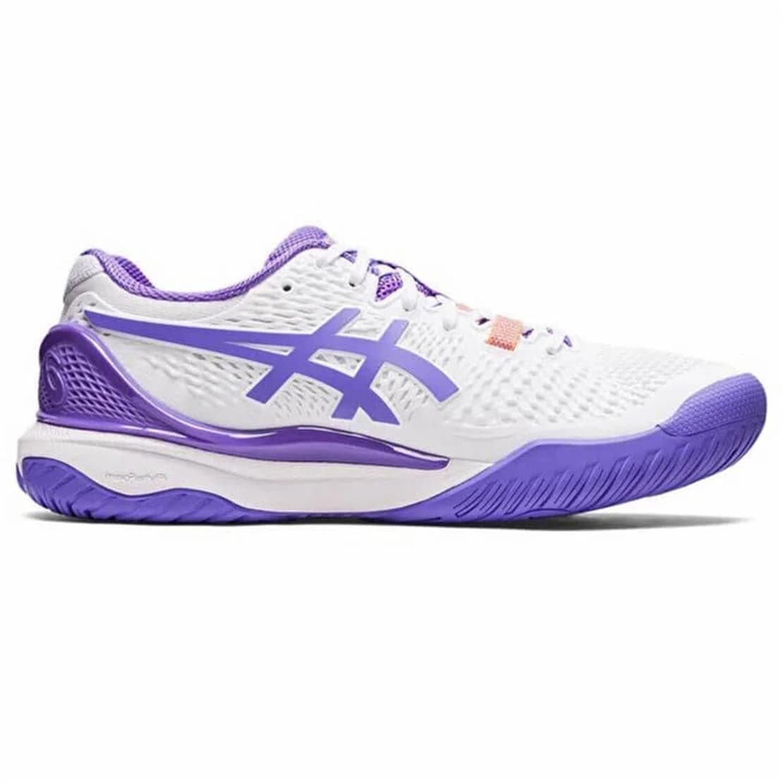 کفش تنیس زنانه اسیکس Asics Gel-Resolution9- سفید/صورتی — تصویر ۳