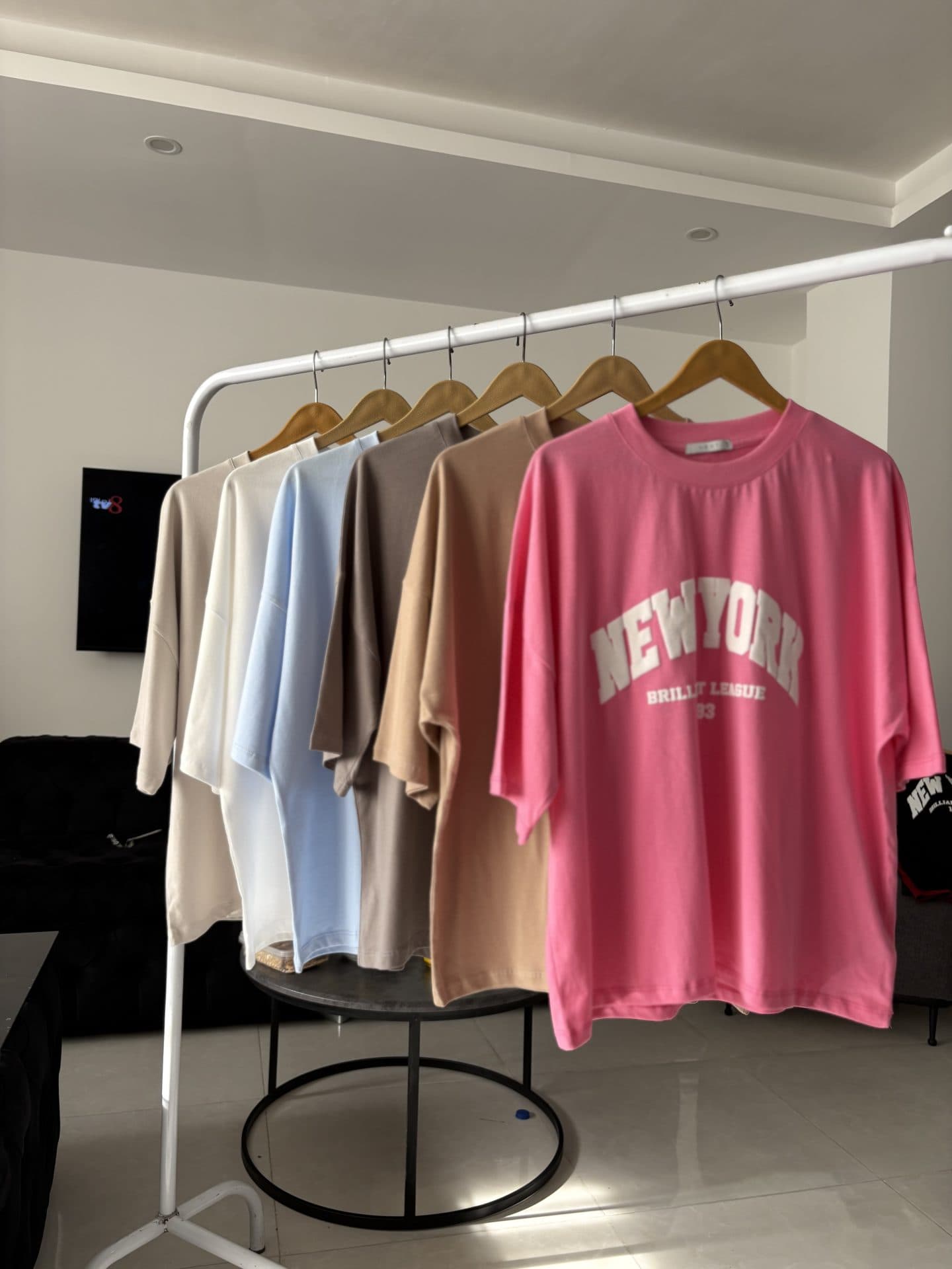 تیشرت نخ پنبه NY — تصویر ۵