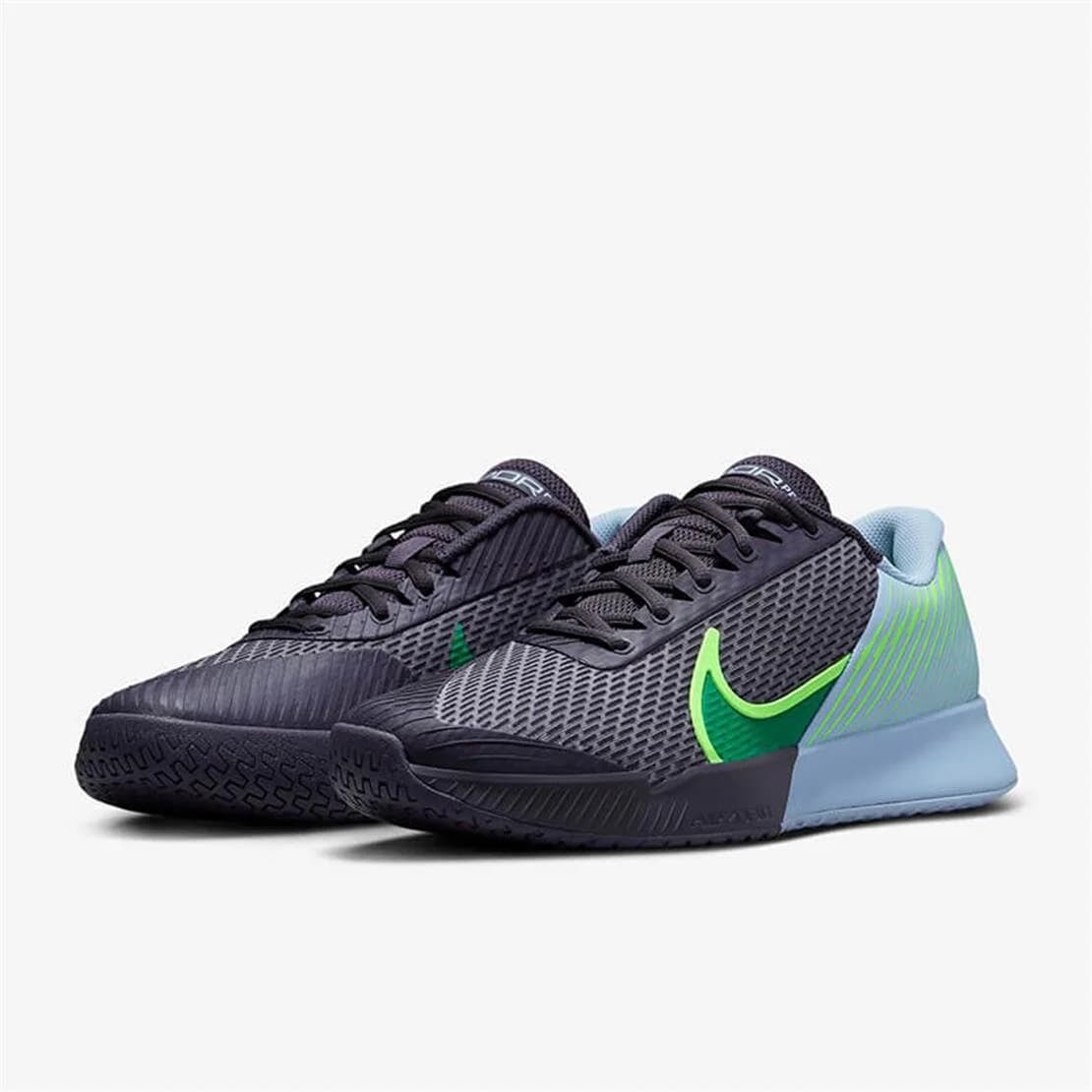 کفش تنیس مردانه نایک NikeCourt Air Zoom Vapor Pro 2- مشکی/سبز — تصویر ۴