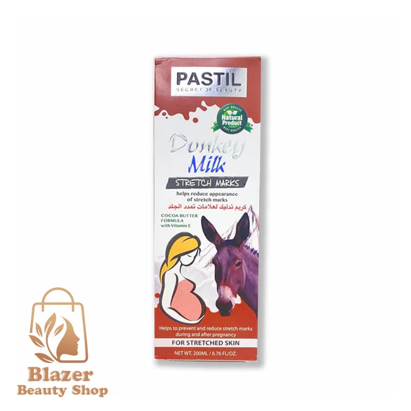 کرم رفع ترکهای پوستی شیر الاغ پاستیل | Pastil Donkey Milk Cream