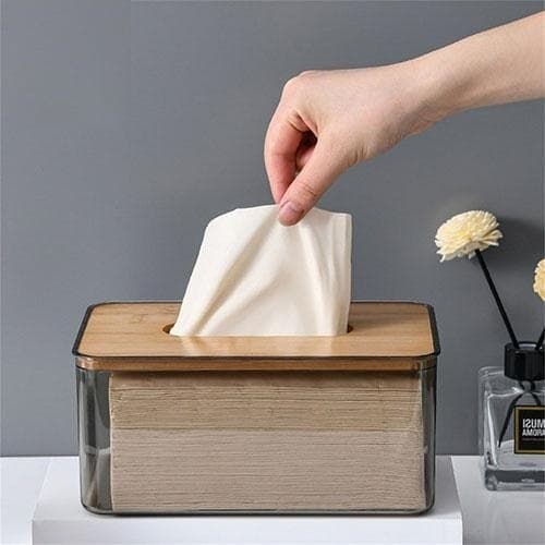 جعبه دستمال کاغذی طلقی