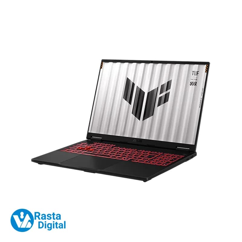لپ تاپ ایسوس مدل TUF Gaming A16 FA608PM – R9 8940HX 16GB 1TB RTX5060 8GB — تصویر ۹