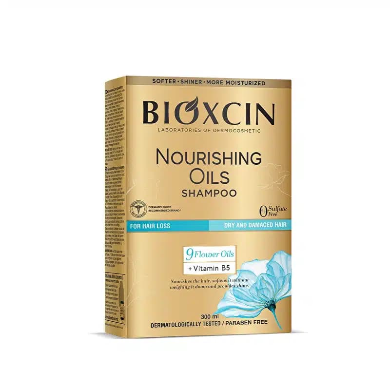 شامپو ضد ریزش بیوکسین مدل Nourishing Oil – موهای خشک و آسیب دیده | حجم 300 میل