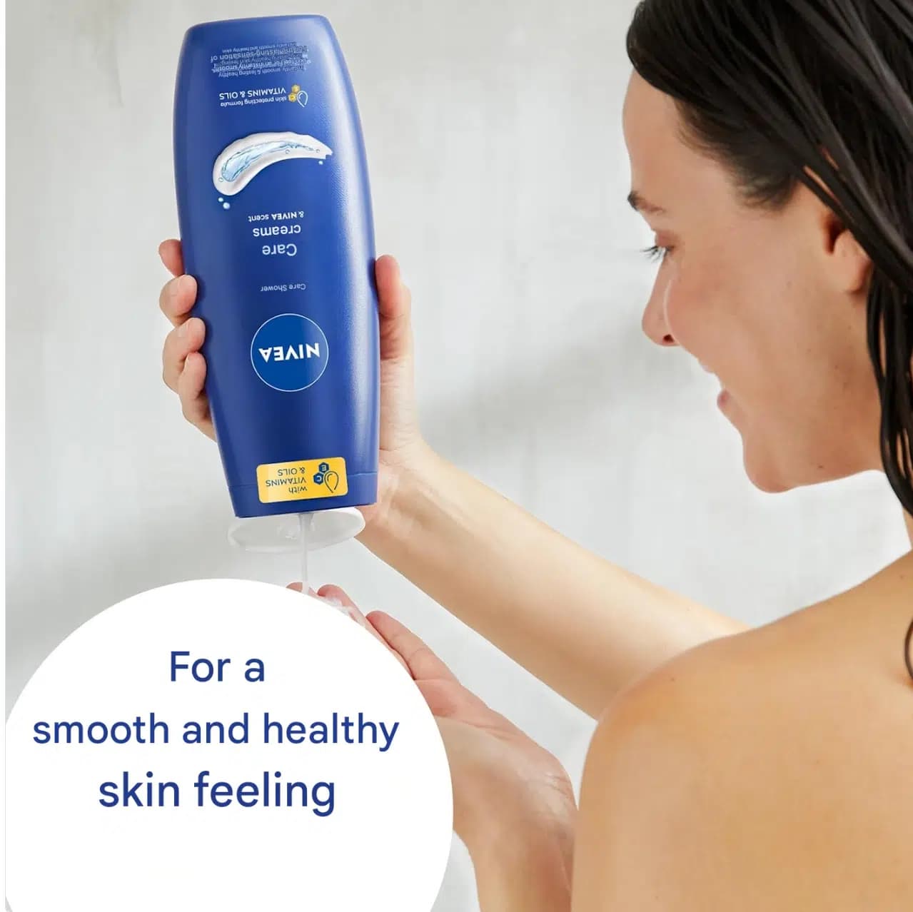 شامپو بدن کرمی نیوآ مدل Creme Care | حجم 500 میل — تصویر ۵