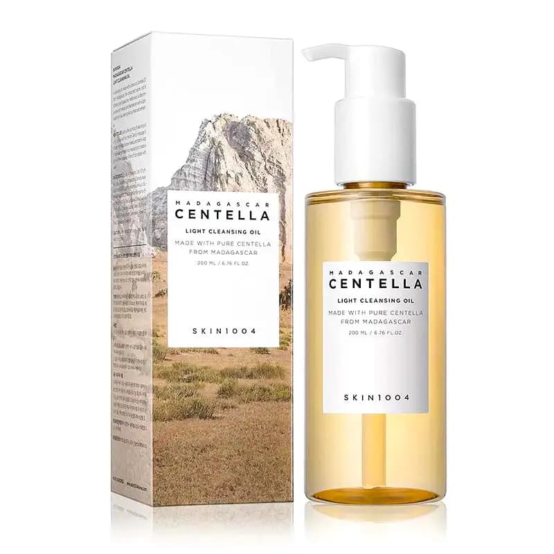 روغن پاک کننده ماداگاسکار سنتلا اسکین 1004 مدل Light Cleansing Oil | حجم 200 میل