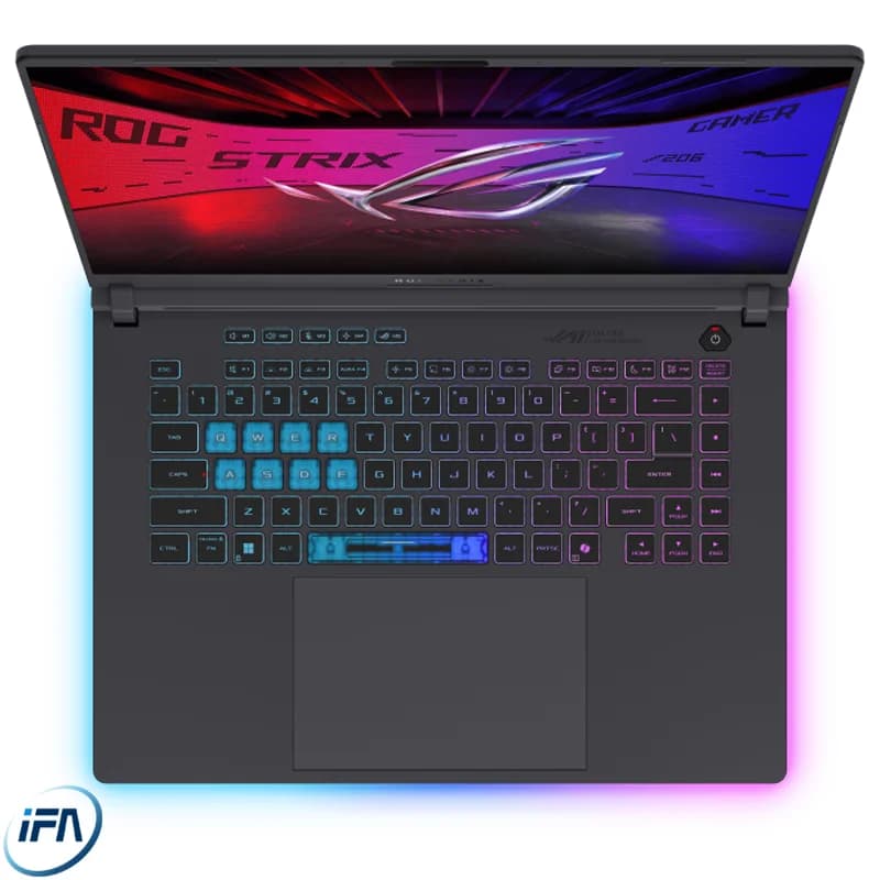 لپ تاپ ایسوس مدل ROG Strix G16 G615LW – Ultra 9 275HX 32GB 1TB RTX5080 16GB — تصویر ۲