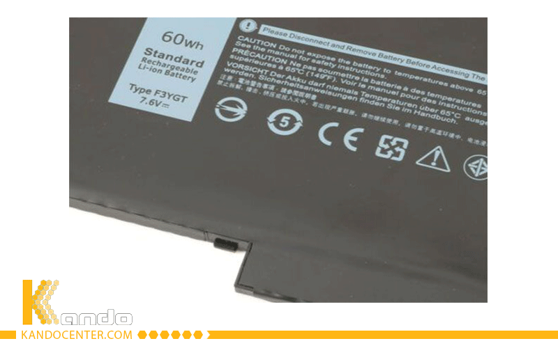 باتری لپ تاپ Dell Latitude E7380-E7490-F3YGT — تصویر ۳