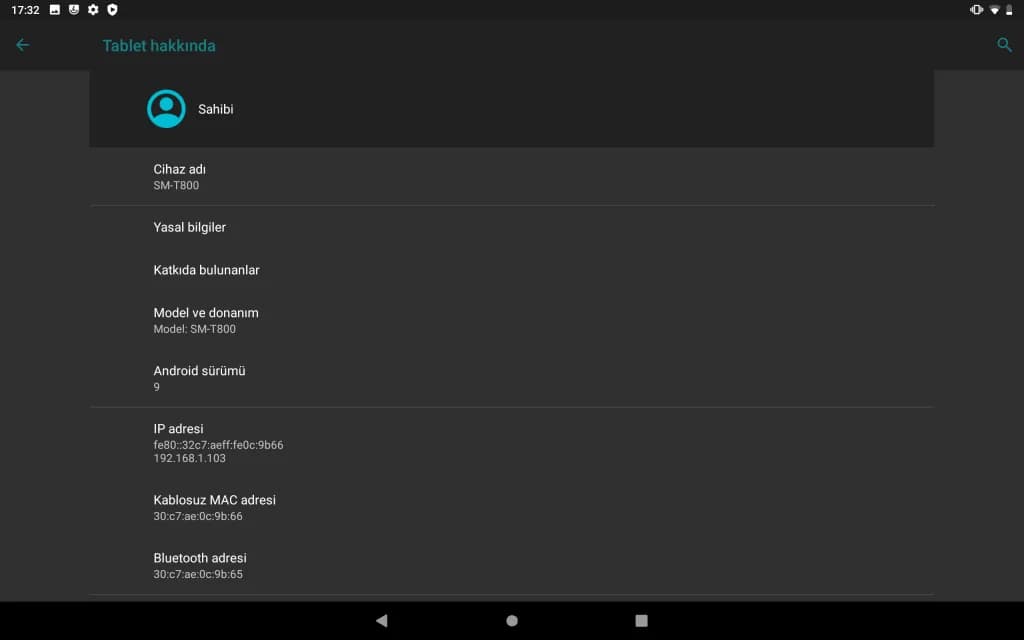 رام کاستوم سامسونگ Galaxy Tab S SM-T800
