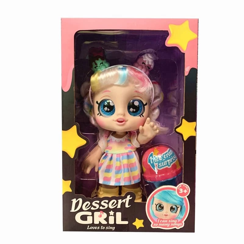 عروسک موزیکال مدل دسرت گرل کد DY8801D — تصویر ۵