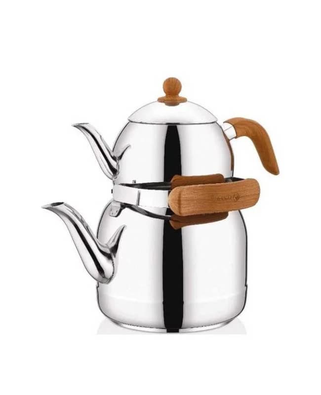 سرویس کتری و قوری فورستا چوبی کرکماز کد 217