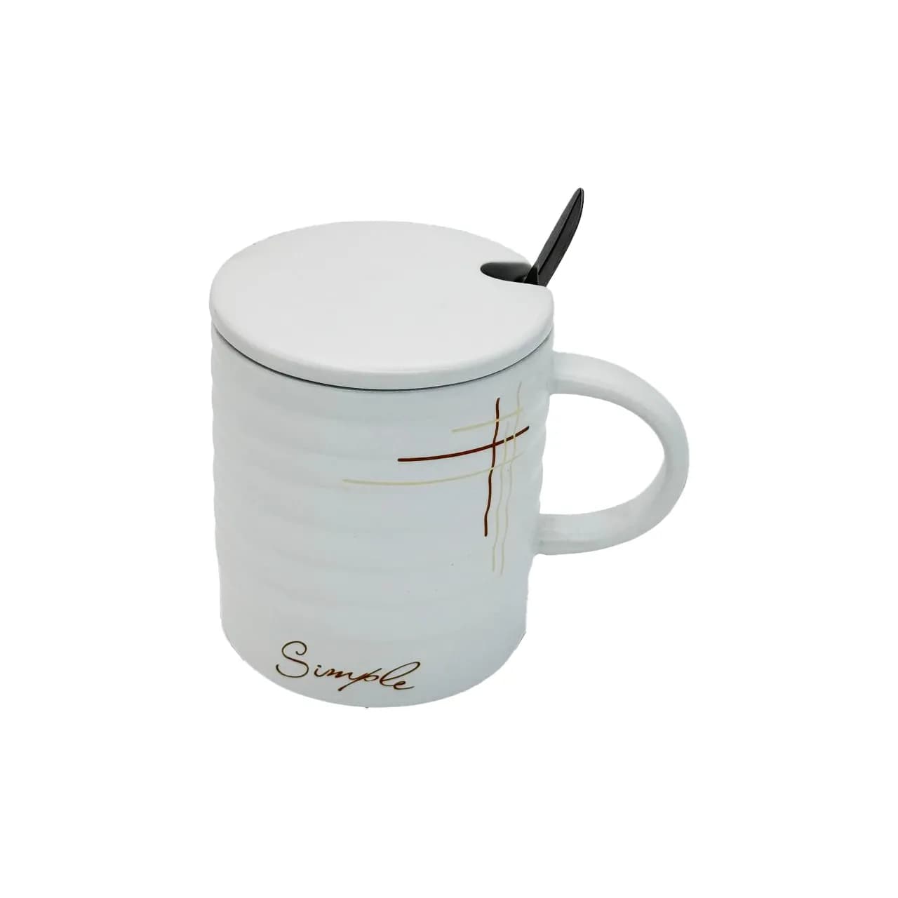 ماگ سرامیک قاشق دار کد AR-5006 — تصویر ۲