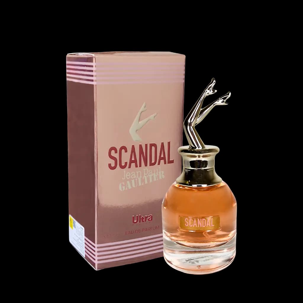 پرفیوم زنانه اولترا ویرچوآل Ultra مدل اسکندال Scandal حجم 30 میلی لیتر طرح مارک