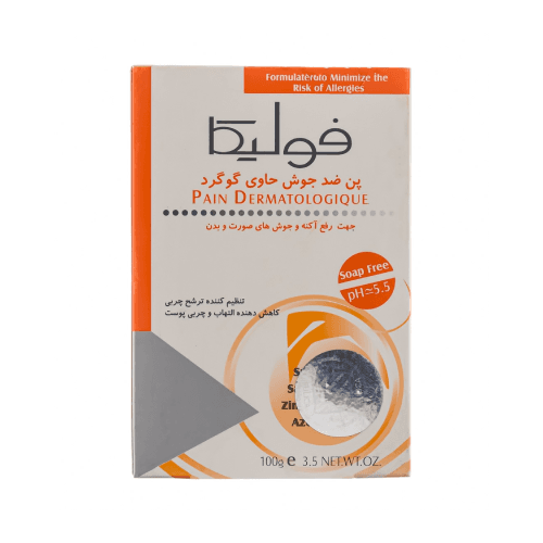پن آنتی آکنه حاوی گوگرد 100 گرم فولیکا — تصویر ۲