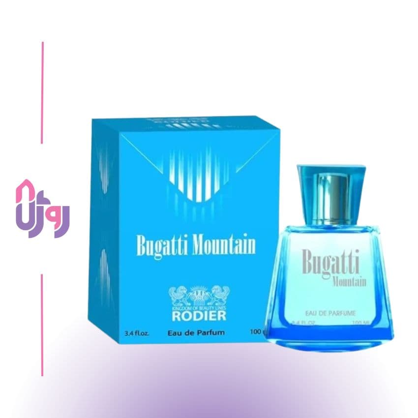 ادو پرفیوم رودیر بوگاتی مونتاین eau de parfum bugatti mountain