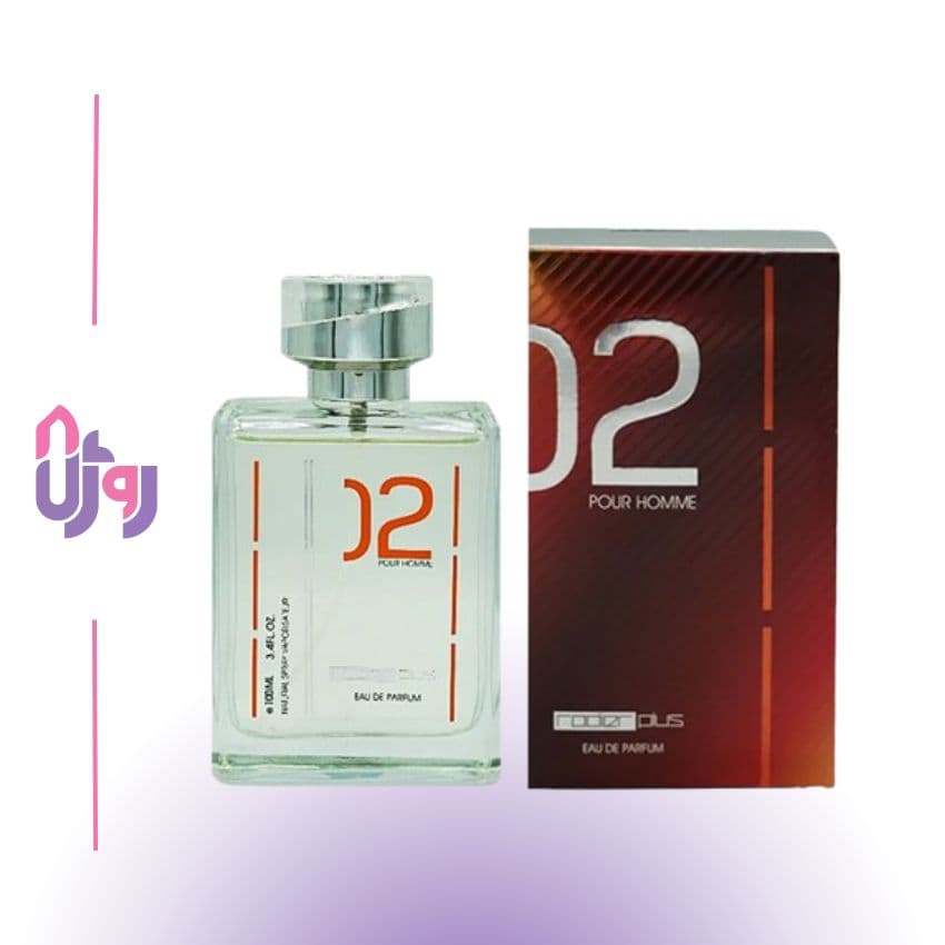 ادوپرفیوم مردانه رودیر پلاس مدل مولکول ۰۲ حجم ۱۰۰ میلی‌لیتر (RODIER PLUS Molecule 02 Eau de Parfum for Men – 100 ml)