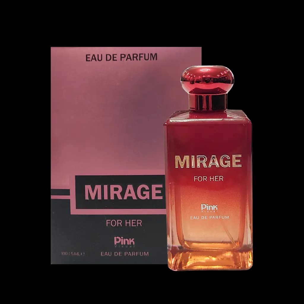 ادوپرفیوم زنانه پینک ویژوآل مدل میراژ Mirage حجم 100 میلی لیتر – رایحه Casamorati La Tosca