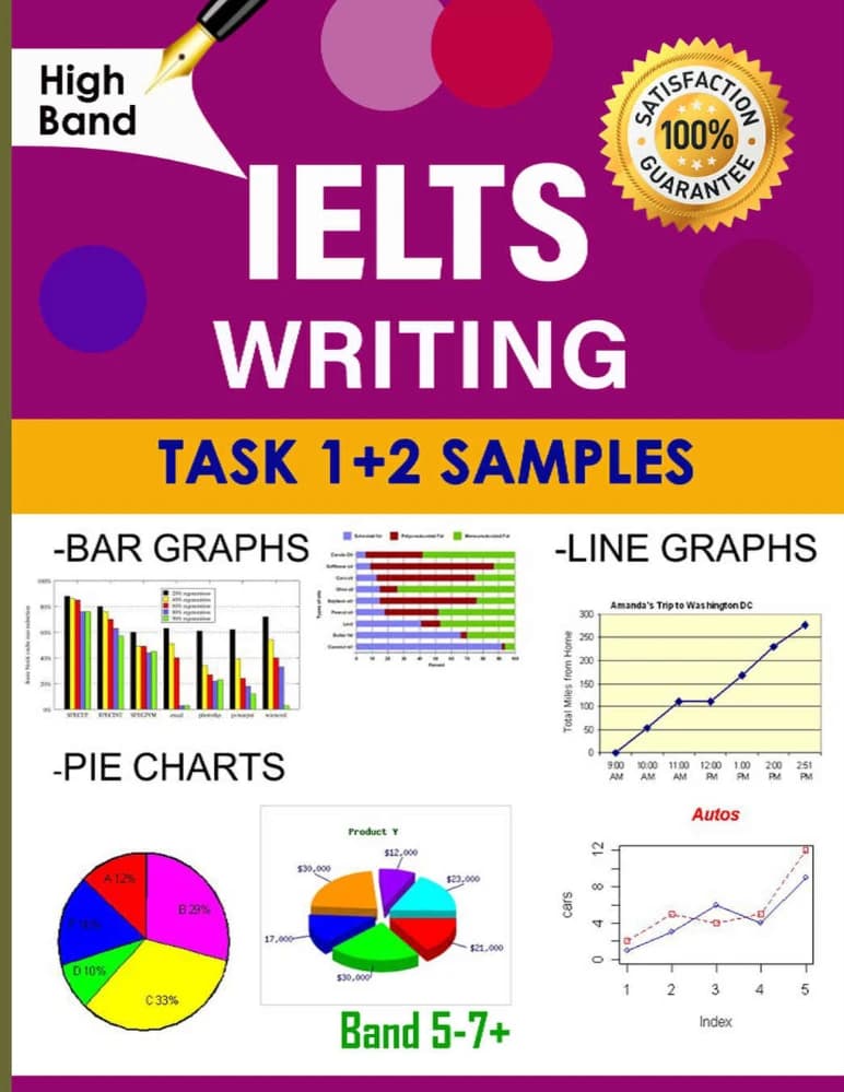 کتاب IELTS Writing Samples Band 7.0 | نمونه‌های رایتینگ آیلتس نمره هفت اثر اخلیما بیگم نسخه PDF انگلیسی — تصویر ۲