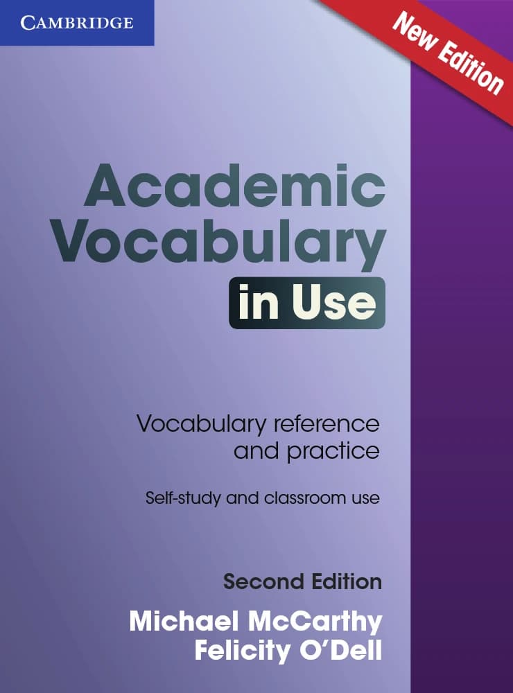 کتاب Academic Vocabulary in Use | واژگان آکادمیک در کاربرد اثر مایکل مککارتی و فلیسیتی اودل نسخه PDF انگلیسی