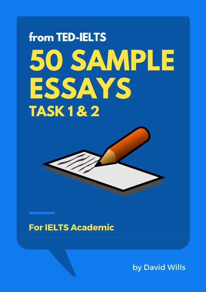 کتاب 50 Sample Essays: Task 1 & Task 2 | پنجاه نمونه مقاله: تسک یک و تسک دو اثر گروه نویسندگان نسخه PDF انگلیسی